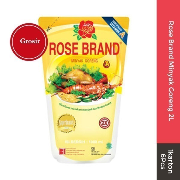

Rose Brand Minyak Goreng 2L 1 Karton Grosir afewmart
