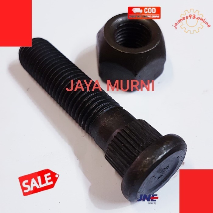 Bigsale✨ -Baut Mur Roda 6 cm Mobil Kijang Avanza Xenia L300 Panjang 60mm / 6cm