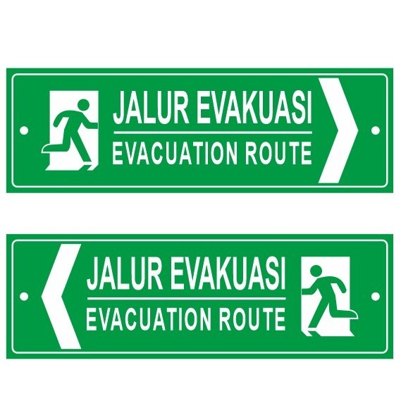 

Custom akrilik jalur evakuasi - Evacuation route - Akrilik custom