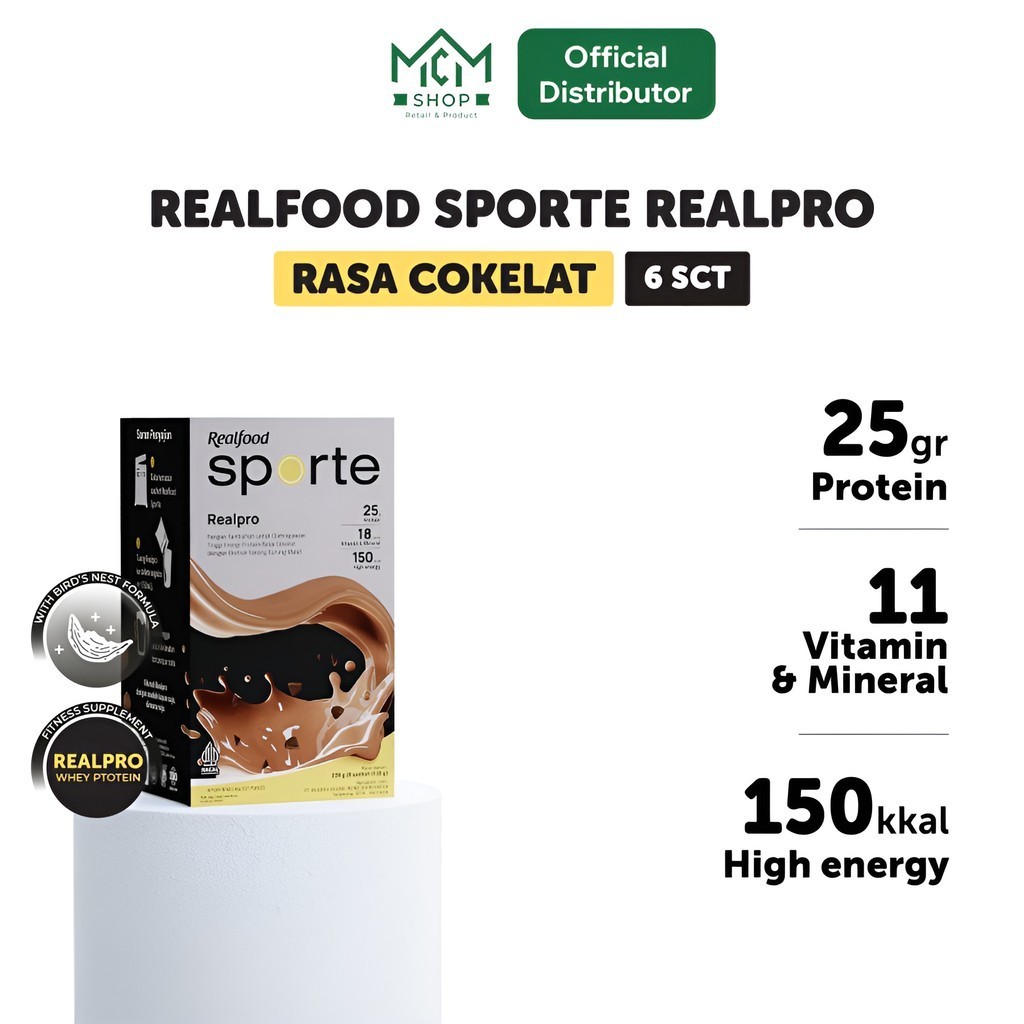 

Realfood Sporte Realpro Whey Protein Bird’s Nest