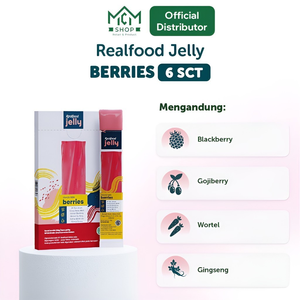 

Original Realfood Jelly Berries Sarang Burung Walet