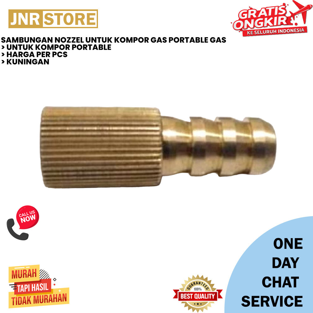 SAMBUNGAN NOZZEL UNTUK KOMPOR GAS PORTABLE GAS JUNIORELECTRIC