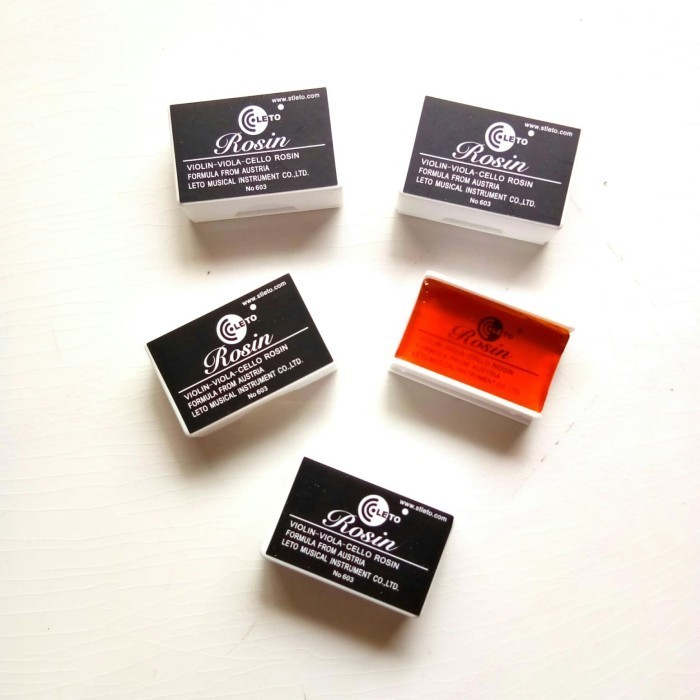 Mini Rosin Leto rosin untuk biola cello viola guzheng / Damar biola