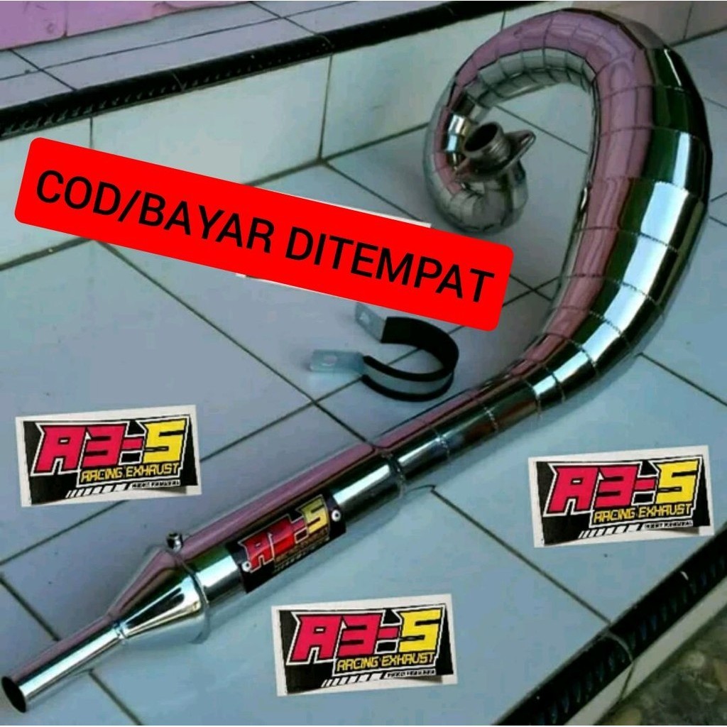 KNALPOT RX KING LOBSTER CRUM ORIGINAL A3-S Knalpot Rx King Udang Lobster Knalpot Rx King Lobster Cru