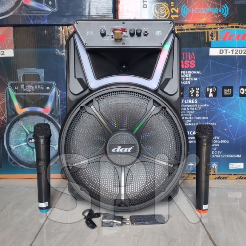 Speaker DAT 12 inch  DT 1202 Bluetooth Original