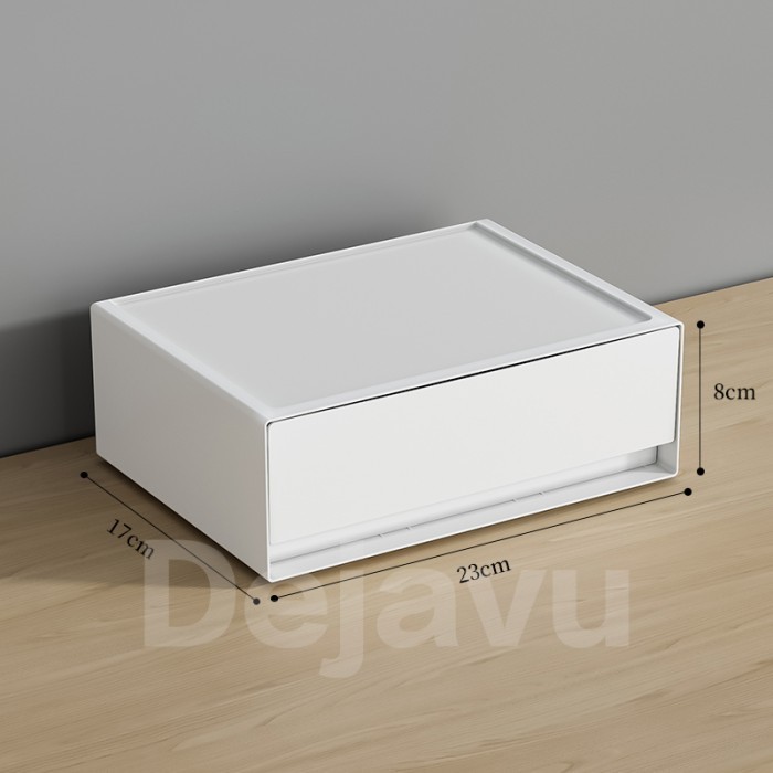 

[KUALITAS TERBAIK] DEJAVU Laci Kotak Penyimpanan Alat Tulis Kantor Storage Box HSB734 - 1 Laci