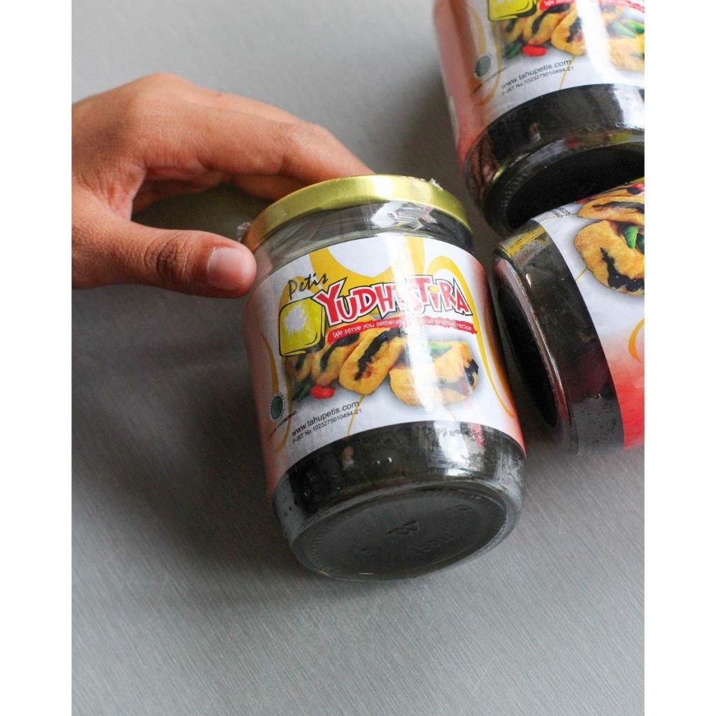 

JKL Sambel Petis Udang Pedas dan Orinal Tahu Merk Yudhistira 250 gram Asli Khas Semarang