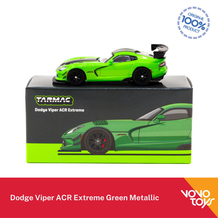 Tarmac Works 1/64 Dodge Viper ACR Extreme Green Metallic Tarmac64