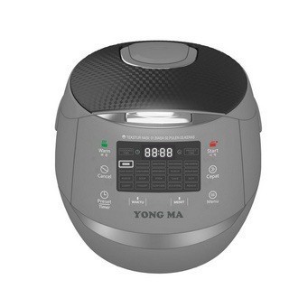 Rice Cooker Yong Ma SMC 0037 Digital 2 Liter Putih / Abu-Abu