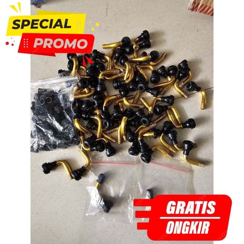 SALE PENTIL TUBELESS BAN SEPEDA LISTRIK PVR-50 PROMO CUCI GUDANG