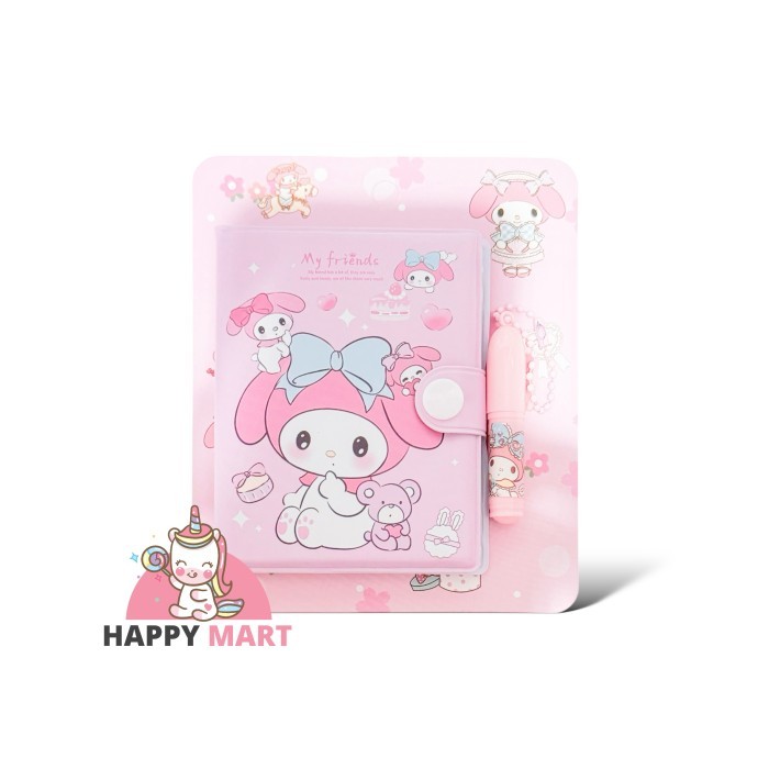 

mini note book Notes sanrio + pen / kuromi / cinnamoroll - Melo sit tedy