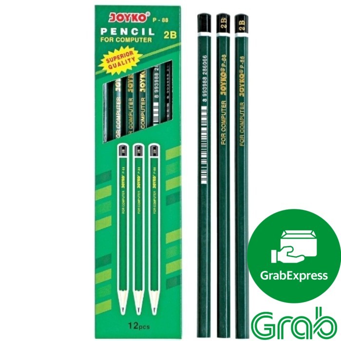 

Pensil P88 Satuan / Pensil 2B joyko P88 (pER PCS) Promo