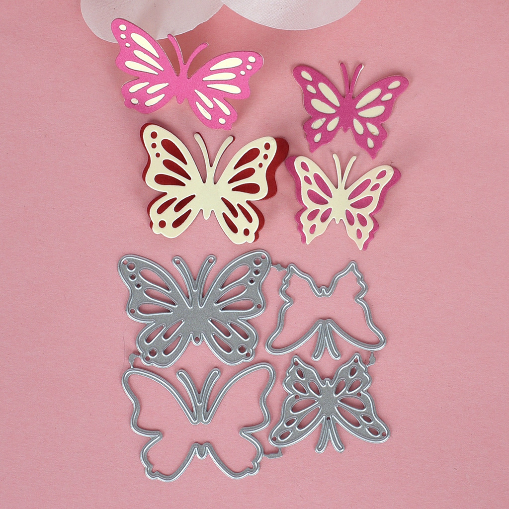 

Butterfly Cutting Dies Stencils Combination Embossing Puzzle Dies Template