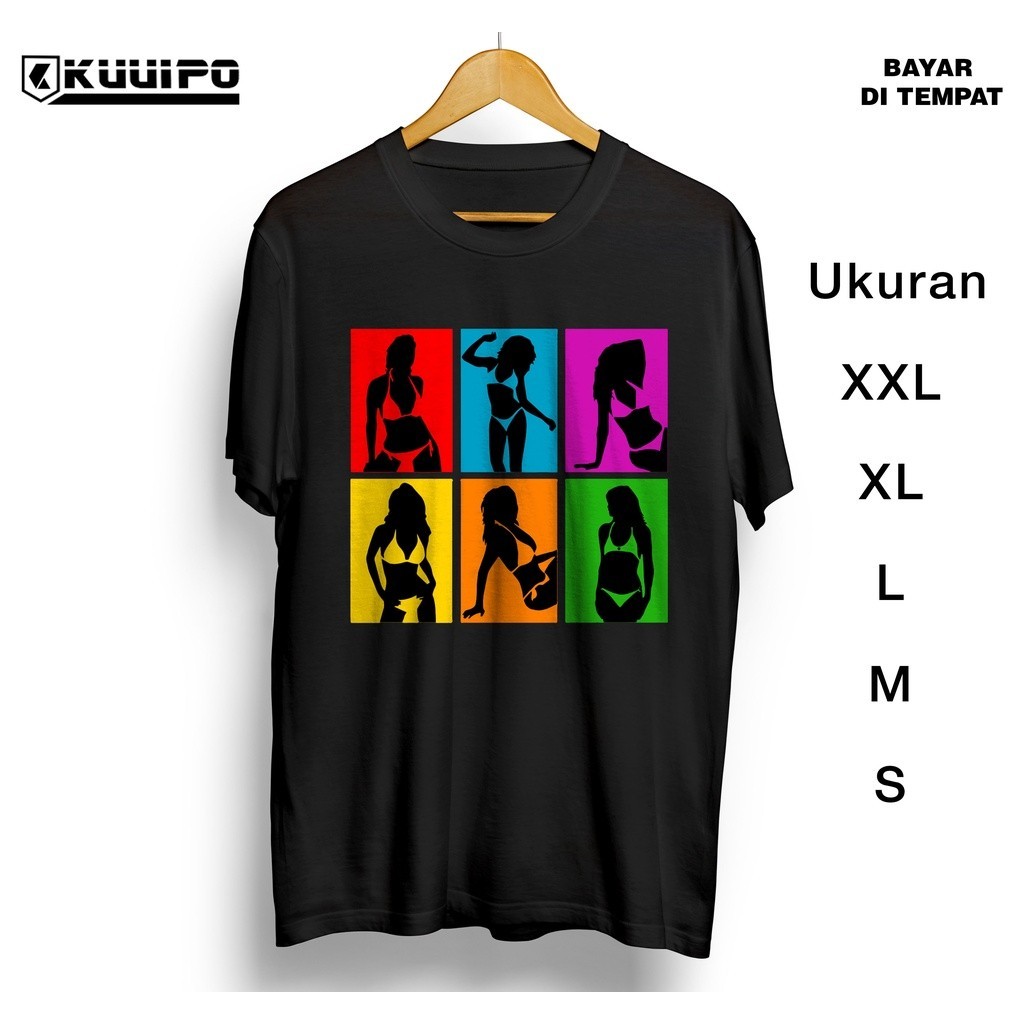 [KAL] Baju kaos gambar cewek seksi kaos disko skyzo babygang kaos keren kaos distro anak dewasa / ka