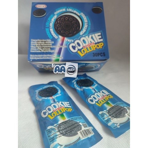 

PERMEN COOKIE LOLLIPOP BOX ISI 30 X 10GR pusat grosir murah