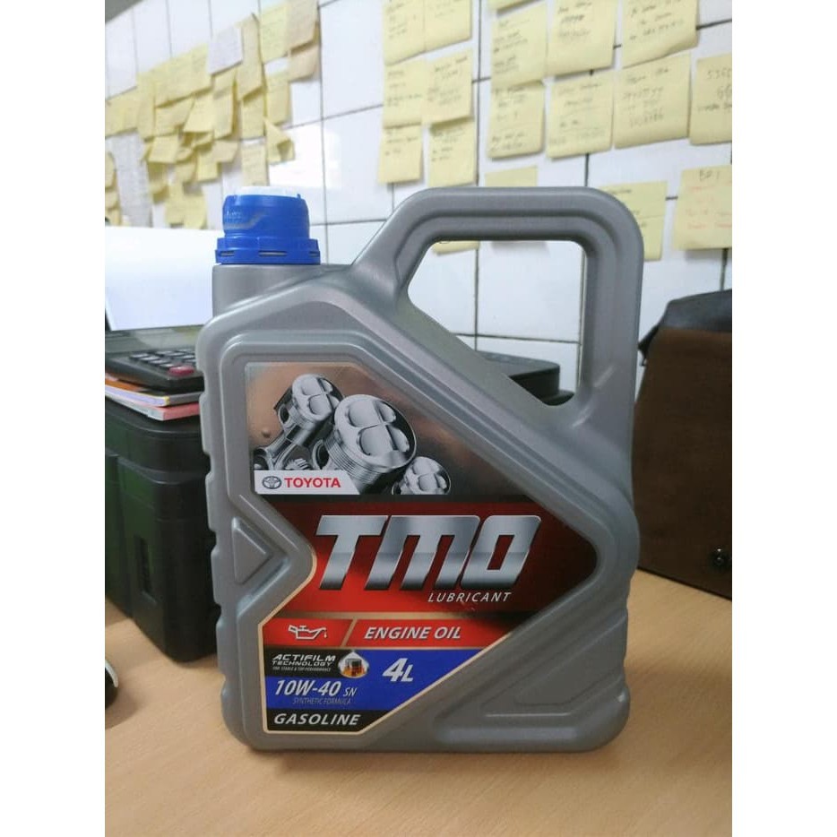 Oli TMO SAE 10W40 API SN galon 4 liter  ORIGINAL...