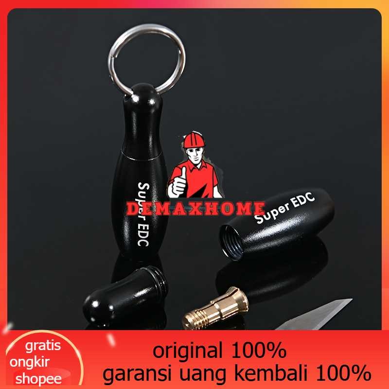 

Tegoni Pisau Cutter Mini Pocket Knife Model Gantungan Kunci - EO275