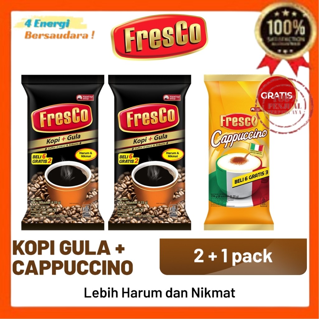 

Kopi [Buy 2 Get 1] Paket Fresco Mix 1 4 Energi Bersaudara