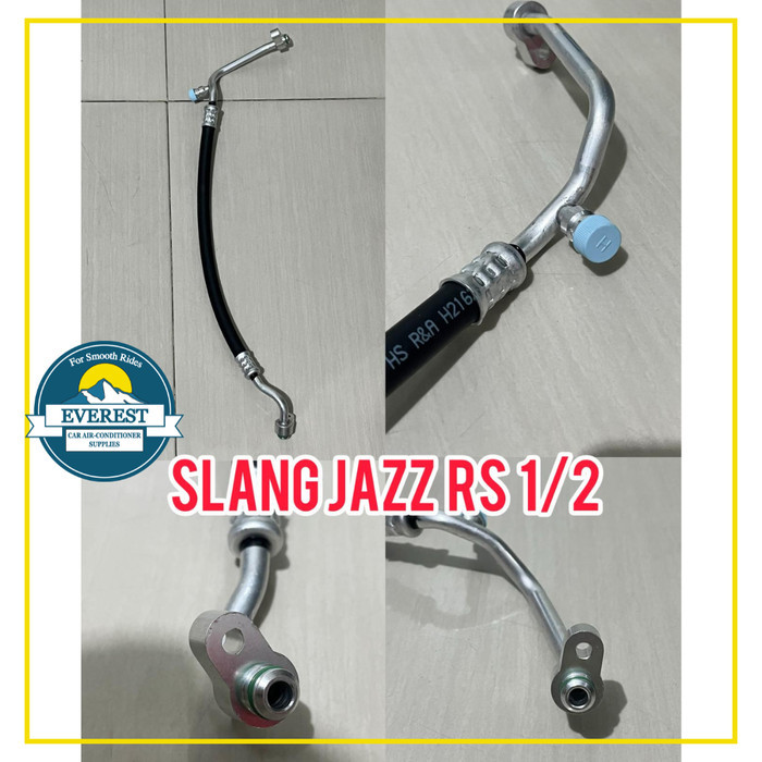 Selang Pipa Aluminium Fitting 1/2 AC Mobil Honda Jazz RS All New Discharge