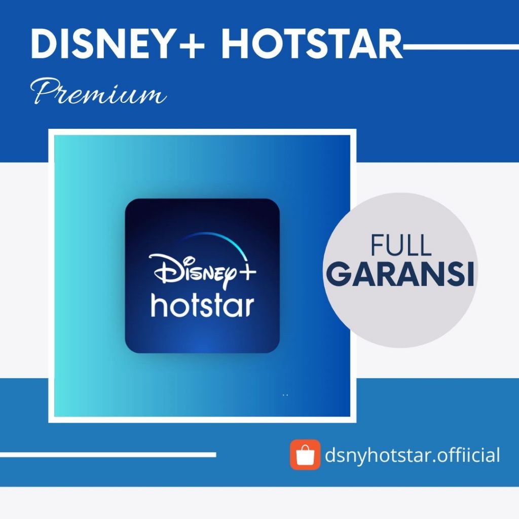 DISNEY HOTSTAR 1 BULAN PREMIUM BERGARANSI
