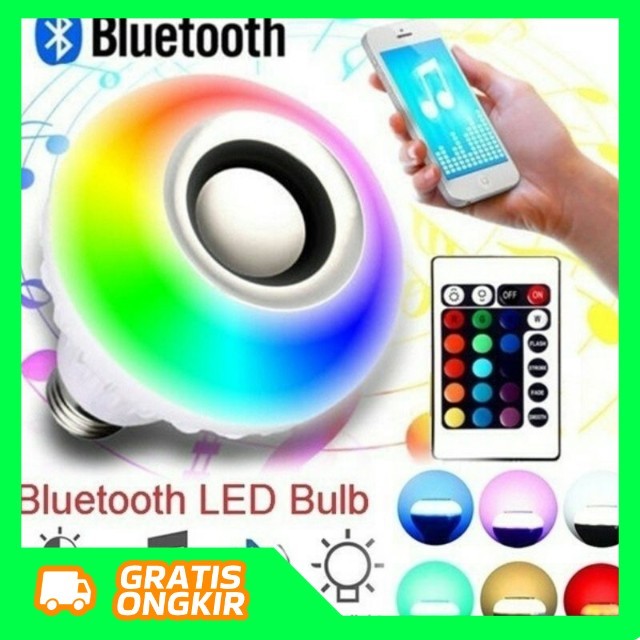 LAMPU SPEAKER/ LAMPU WARNA WARNI DENGAN REMOT
