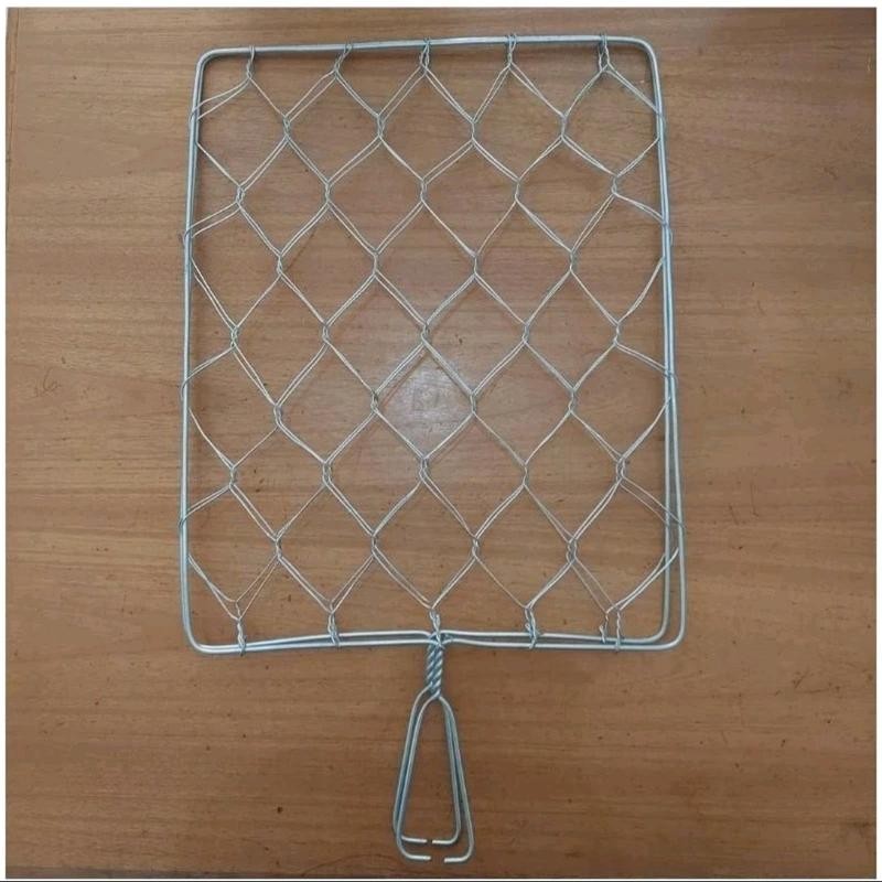 Panggangan Ayam Ikan Kawat Jaring Jepit BBQ