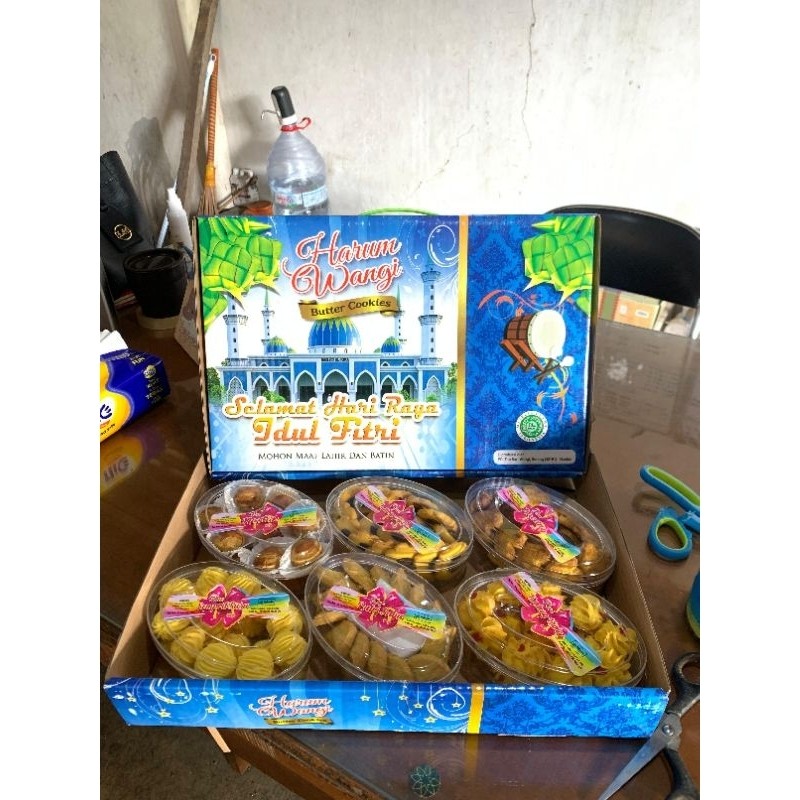 

IDJ Kue kering paket lebaran hari raya idul fitri Harum wangi