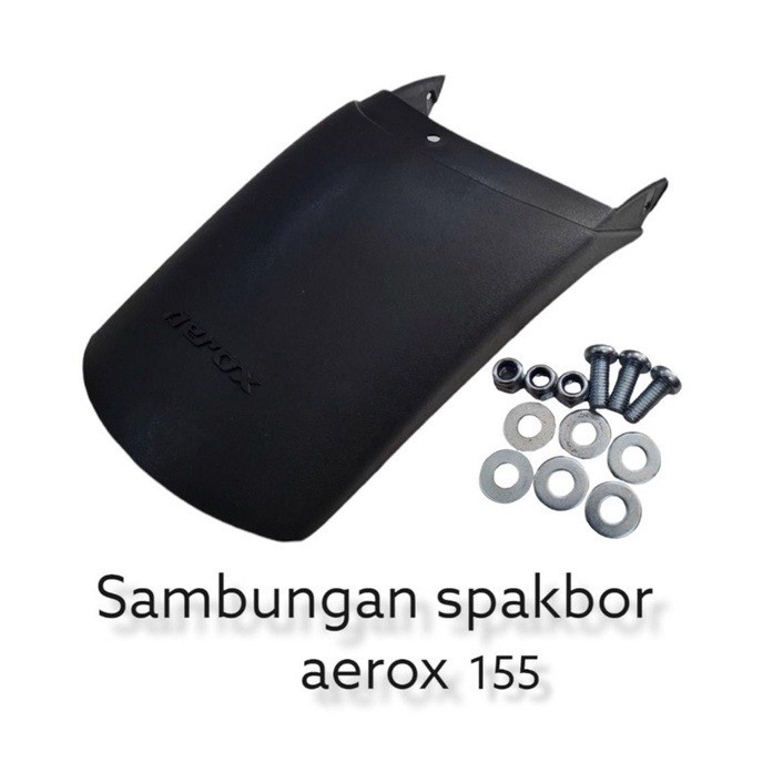 SAMBUNGAN SPAKBOR DEPAN YAMAHA AEROX MUDFLAP AEROX MUDFLAP AEROX Sambungan Spakbor Depan Aerox bagia