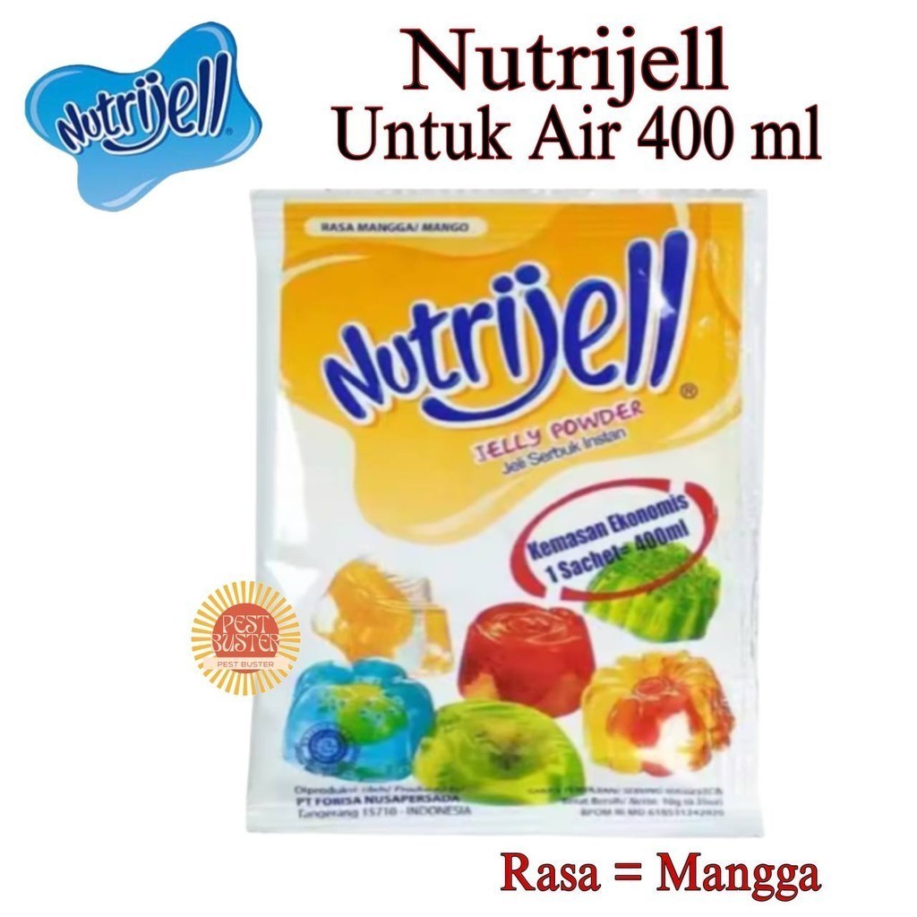 

Nutrijell Mangga 10gr BPOM Halal Original