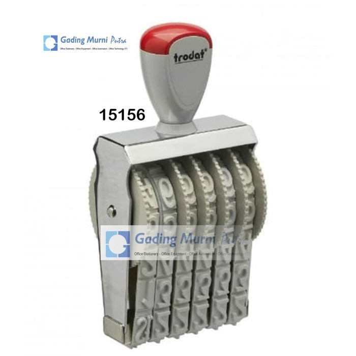 

TRODAT STEMPEL 6 DIGIT 15156 15MM