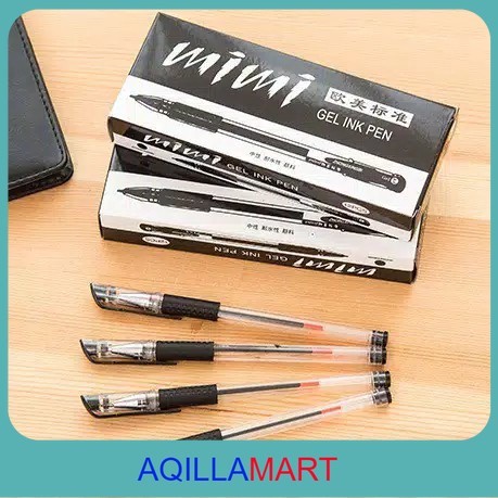 

Pena Gel Mimi 0.5mm International Standard Pulpen Gel Mimi bulpoin Import.