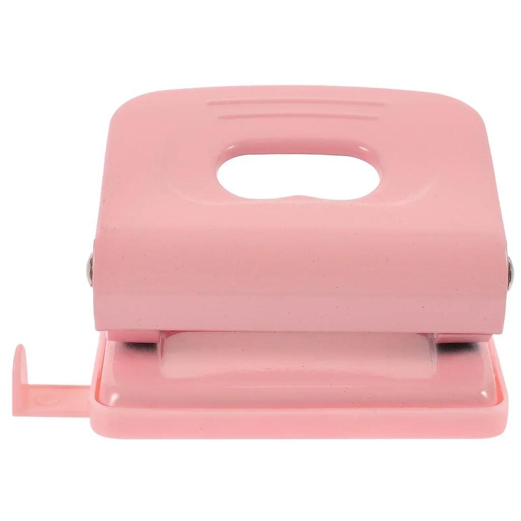 

Binder Scrapbook Hole Plastic Adjustable Student Gold Stapler Puncher Embossing Mini Office Rose Tool Paper Accessory