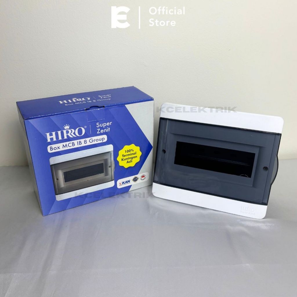 Box MCB inbow IB 8 Group Hiro Super Zenit Kotak Panel Listrik Tertanam