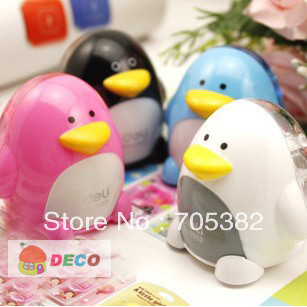 

1PC Kawaii Penguin Pencil Sharpener Cartoon Pencil Cutter Office Accessories School Supplies(SS-4708)