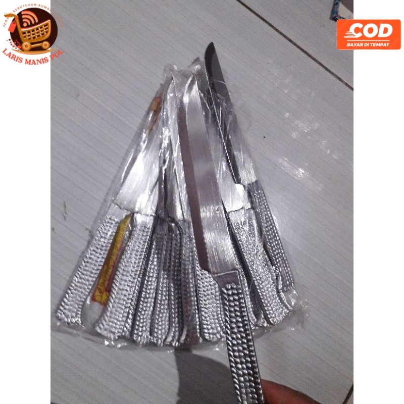 LMP Pisau Cor Stainless Pisau Dapur Full Stainless Panjang 20cm