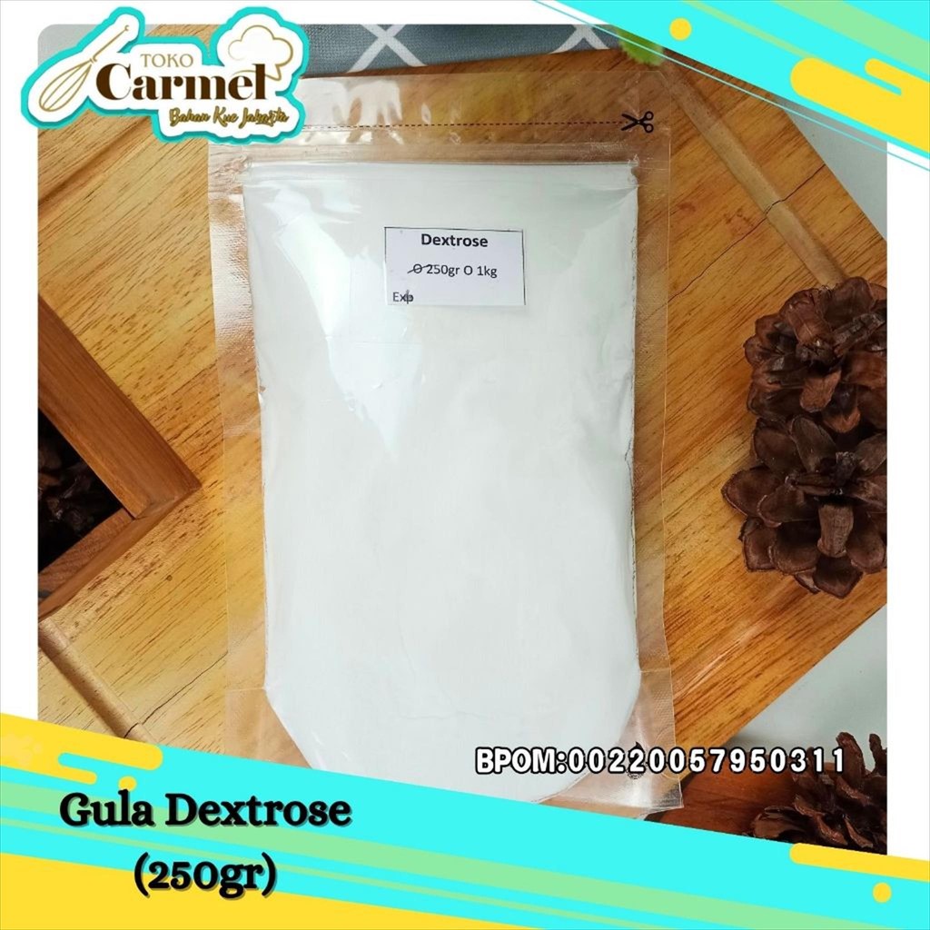 

Tepung Gula Dextrose 250gr - Gula Dingin / Gula Lumer / Gula Tabur Donat