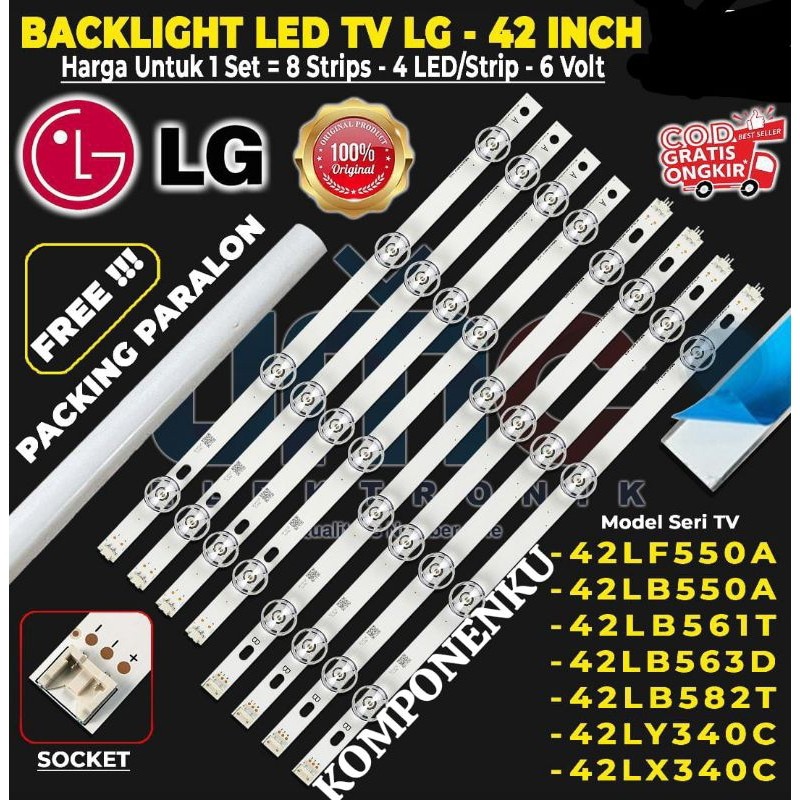 Backlight Tv Led LG 42LB550A 42LF550A 42LB561T 42LB550 42LF550 42LB 42LF