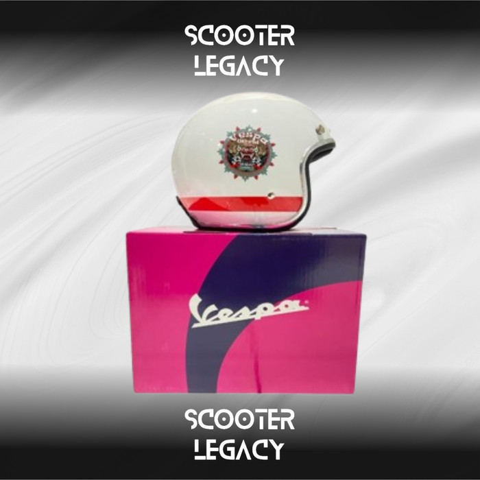 Helm Half Face Vespa VWD Vespa World Days 2022 Original 100%