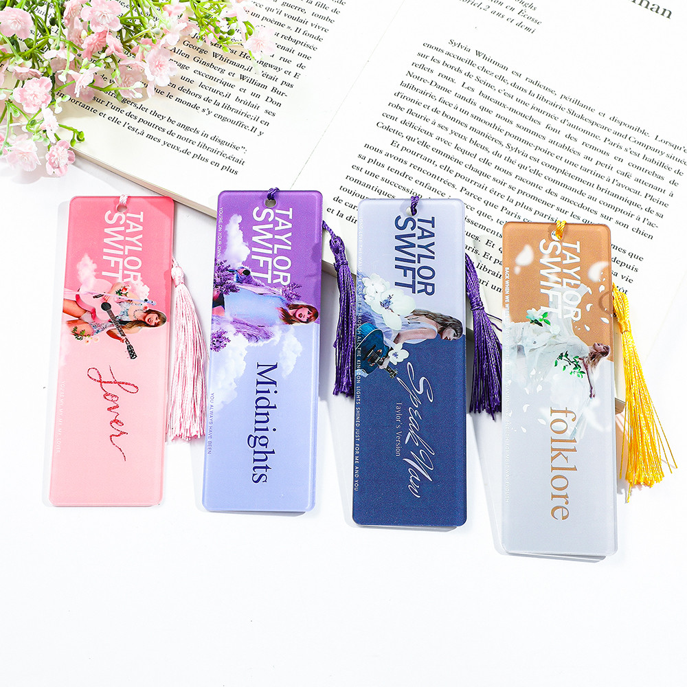 

1Pcs Popular Female Songstress Bookmarks, Acrylic Bookmarks For Fans Collections Book Lovers, Bookworms Ideal Gift For Men Women