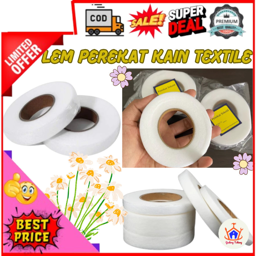 Lem Kain Lem Kain Tanpa Jahit Tahan Air Lem Baju Bolong Sobek Robek Lem Celana Jeans Sobek Kepanjang