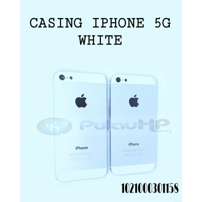 CASING IPHONE 5G WHITE