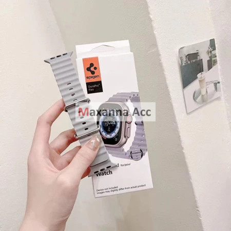 [MAXANNA] Strap Spigen iWatch 38mm /40mm / 41mm / 42mm / 44mm / 45mm / 49mm (iWatch Ultra