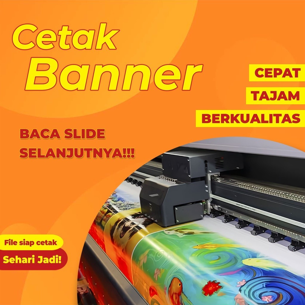 

Cetak Banner, Spanduk Custom II Hasil Tajam, Pekat II Sehari Jadi