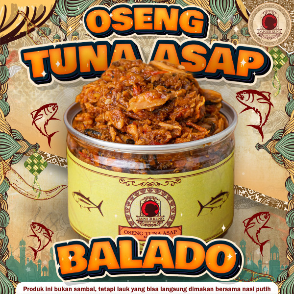 

Dapoer Kuno - Oseng Tuna Asap Balado 250gr