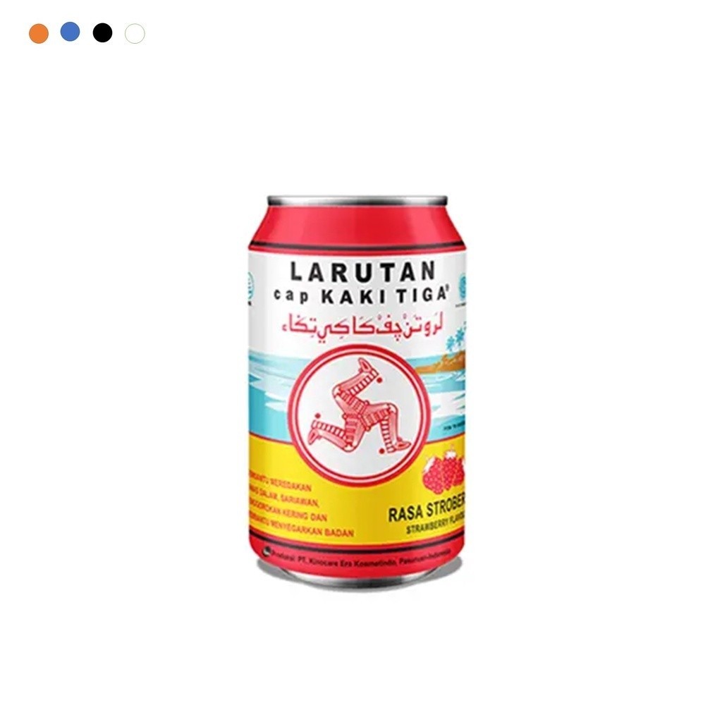 

CAP Kaki Tiga Larutan Penyegar Rasa Strawberry 320 ML Kaleng