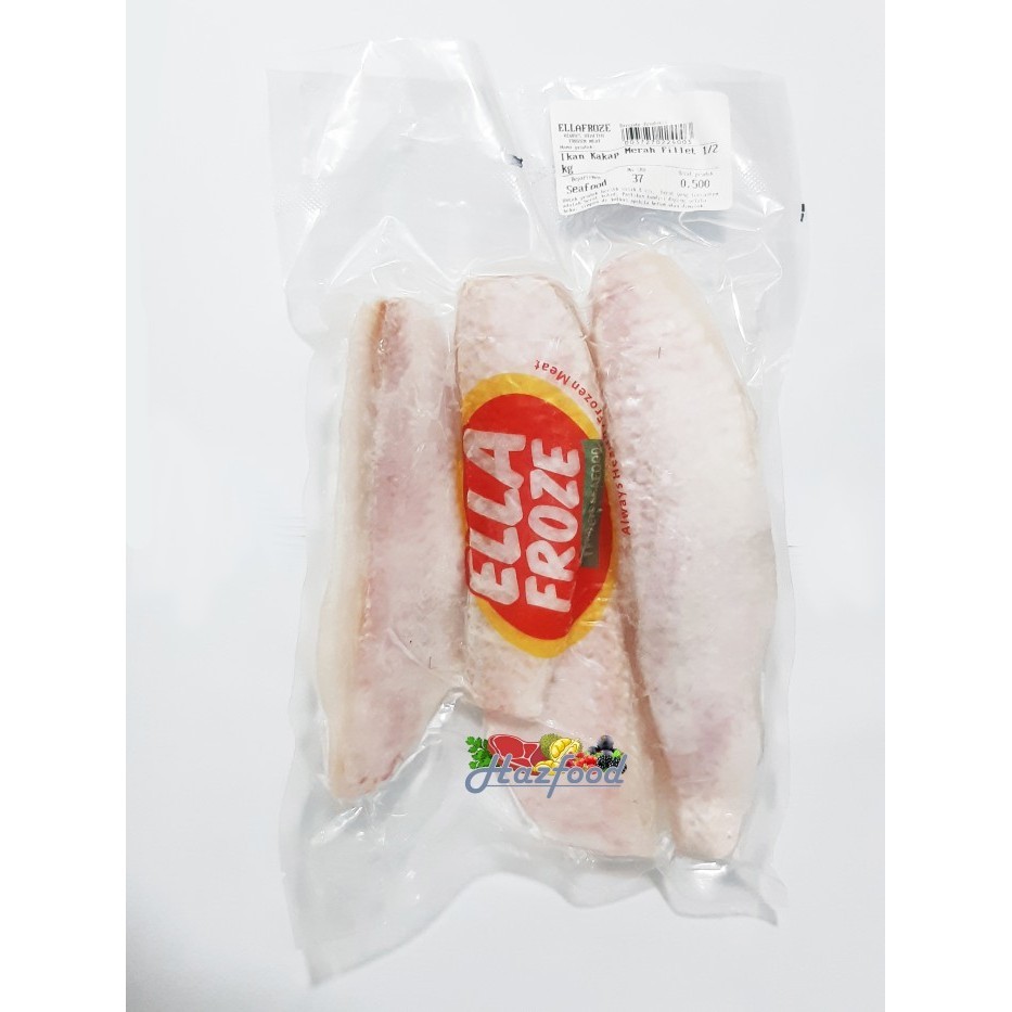 

Ikan Kakap Merah Fillet (Skin) 500 Gr