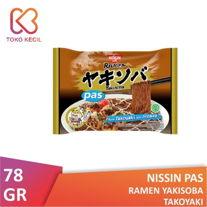 

Nissin Ramen PAS Yakisoba Takoyaki 78gr