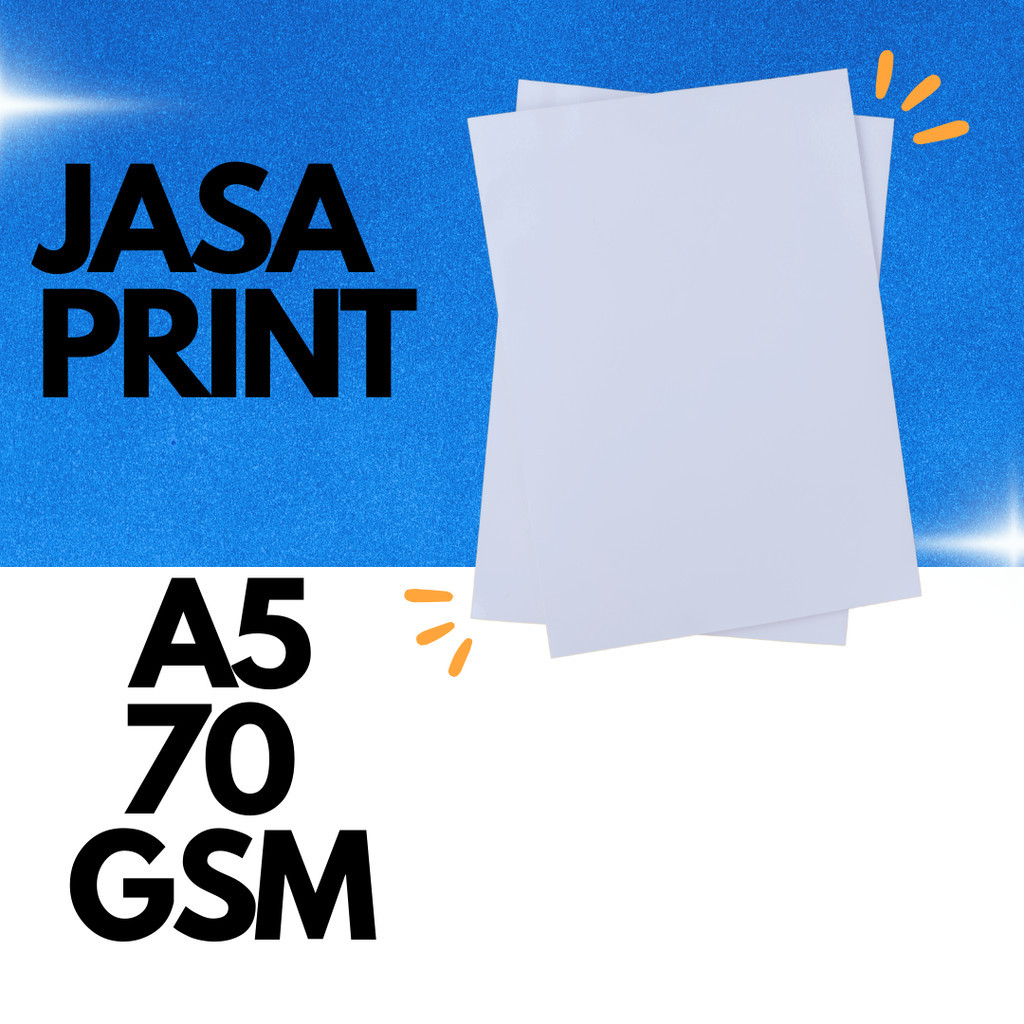 

jasa print A5 70 gsm