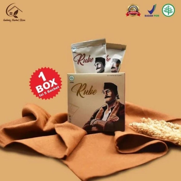 

KOPI RUBE 1 BOX 5 SACHET COFFEE RUBE ASLI ORIGINAL BERKUALITAS BPOM