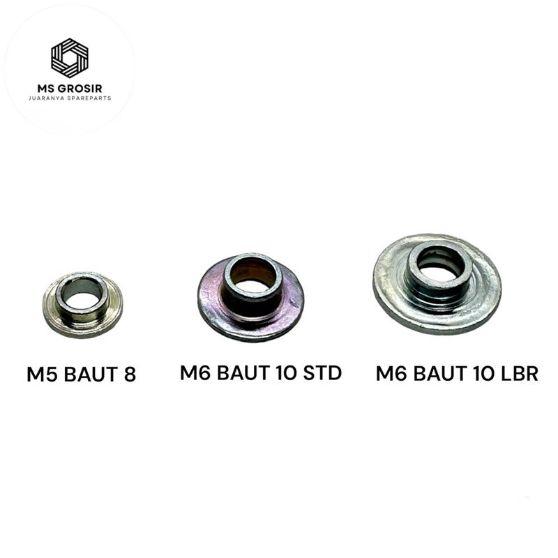 RING TOPI RING BOS M5 BAUT 8 m6 BAUT 10 RING COVER BODY ring body